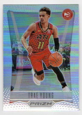 Trae Young 2020-21 Prizm '12 Variation Silver Prizm #13