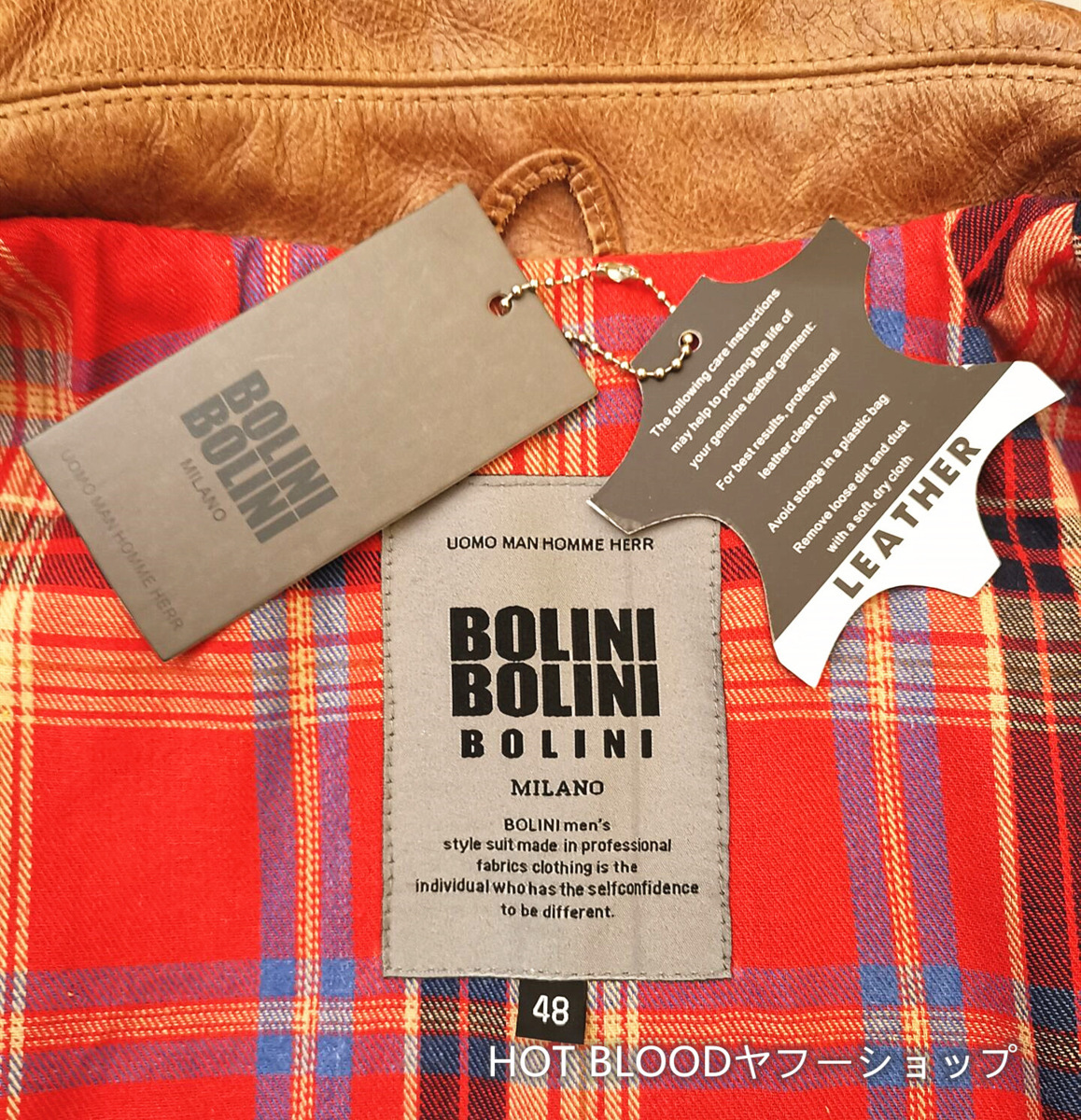 最高峰EU製22万◇イタリア・ミラノ発*BOLINI*ブラックラインdesigner