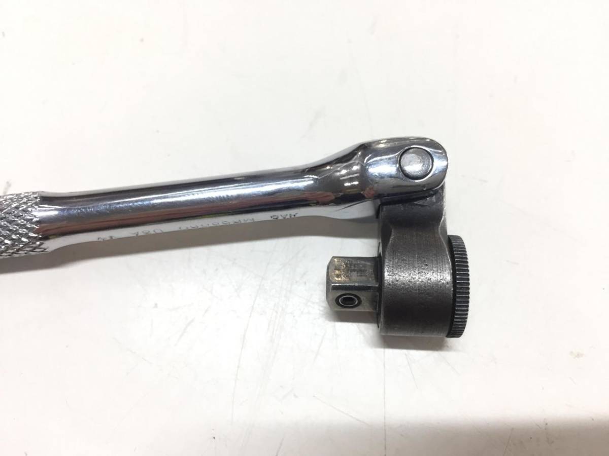 品 マックツール 1/4 フレックスヘッド ラチェット MR6S360 コンパクト 