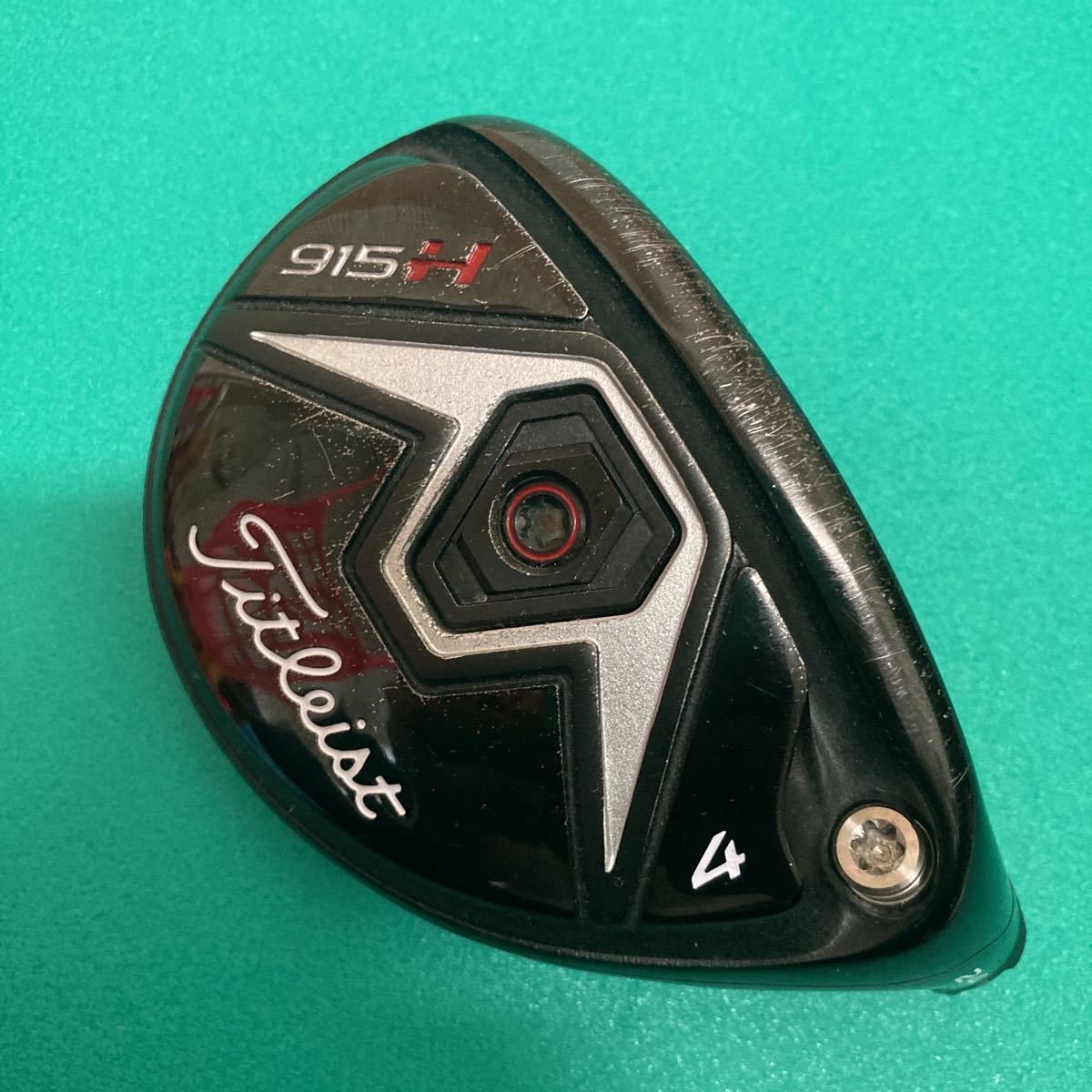 送料込 ★タイトリスト 915H 24° UT4 ヘッドのみ Mシリアル