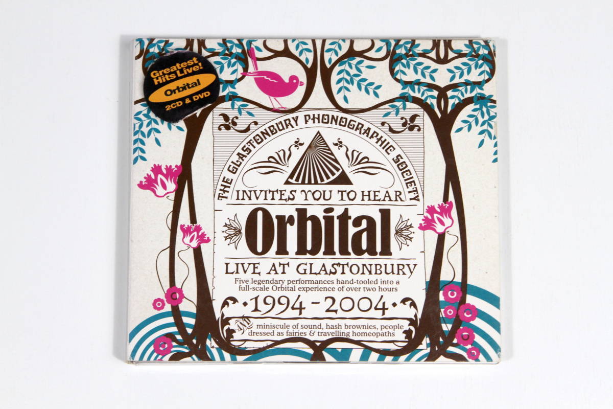 ORBITAL オービタル□ライブ盤2CD+DVD【Live at Glastonbury 1994-2004 