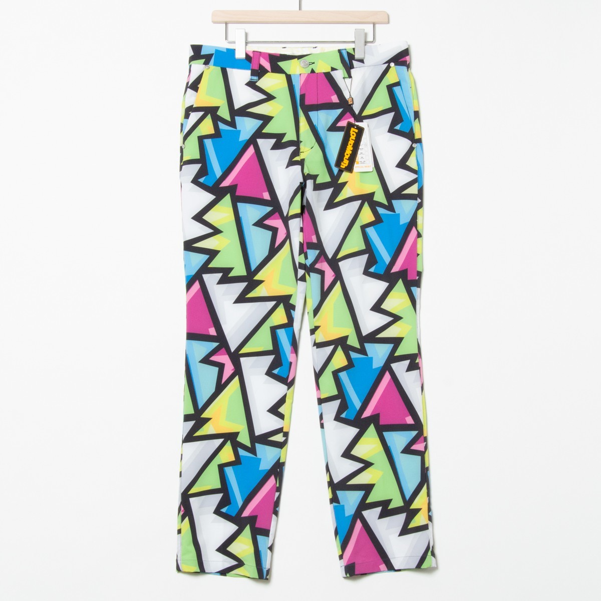 送料込 未使用品 LOUDMOUTH ラウドマウス スター柄 総柄 メッシュ ジャージ ショート パンツ ショーツ 吸汗速乾 762354 S 紺 定価￥9,350- LOUDMOUTH ラウドマウス Loudmouth L ワンピース 防寒