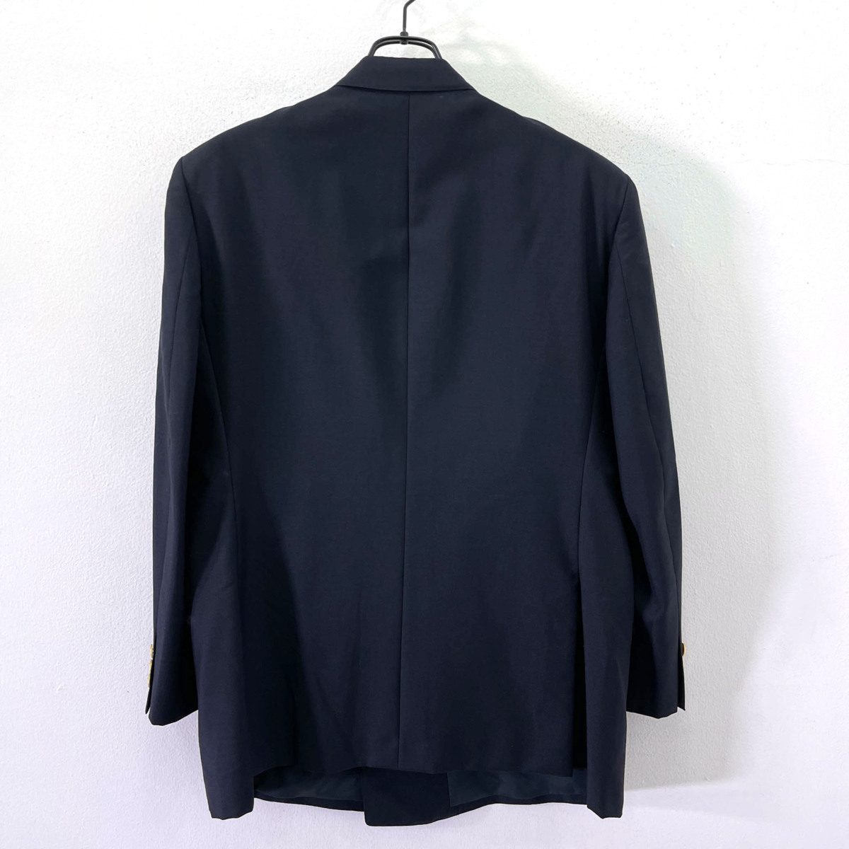 美品 DAKS ダックス レディース 紺ブレ ブレザー ジャケット 金ボタン