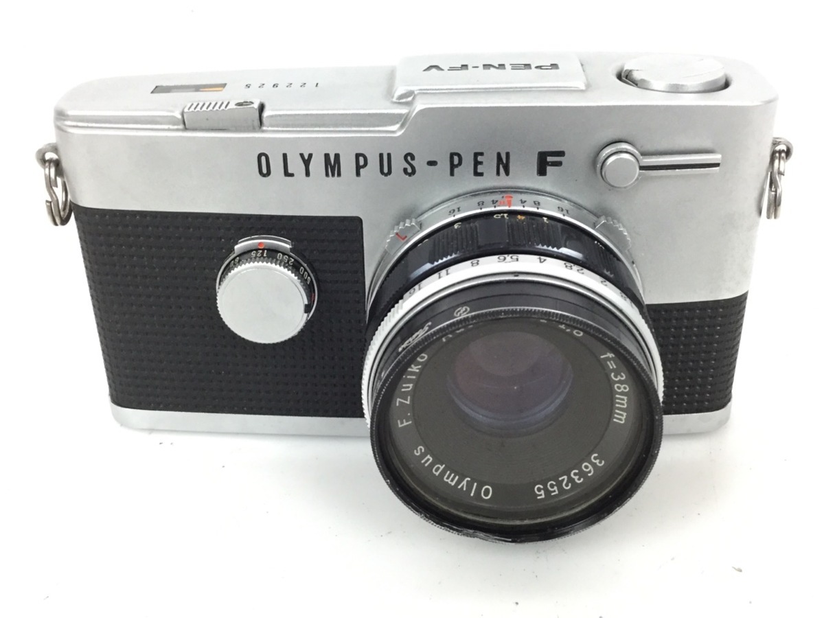 OLYMPUS PEN-FV MF一眼レフカメラ F.Zuiko Auto-S /φ43 mm/1：1.8 /f=38 mm●委託品【TB】