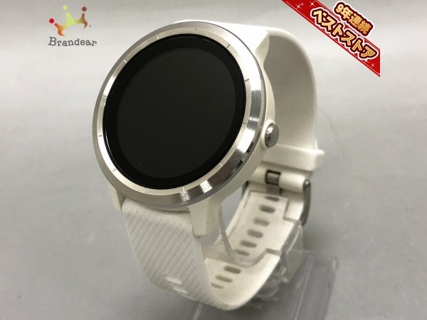 GARMIN(ガーミン) 腕時計 vivoactive3 010-01769-72 ホワイト GPS