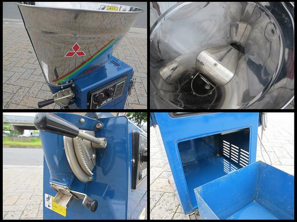 △△三菱 循環型精米機 MRL150 農業機器 籾・玄米△△(業務用精米機 
