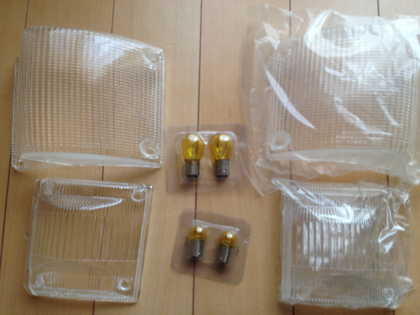 レトロ！ いすゞ840フォワード クリアウインカーレンズ新品?(外装