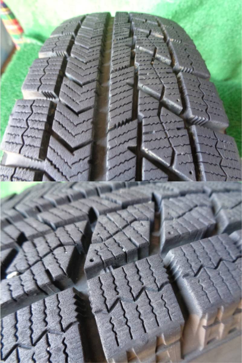 タイヤホイール 4本セット ブリヂストン ブリザック VRX 155/80R13