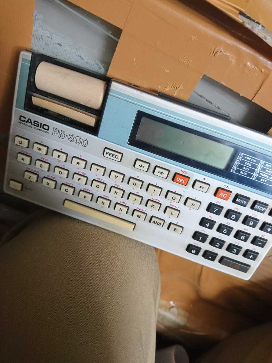 PB-300 ポケコン CASIO カシオ ポケットコンピュータ g02○CASIO