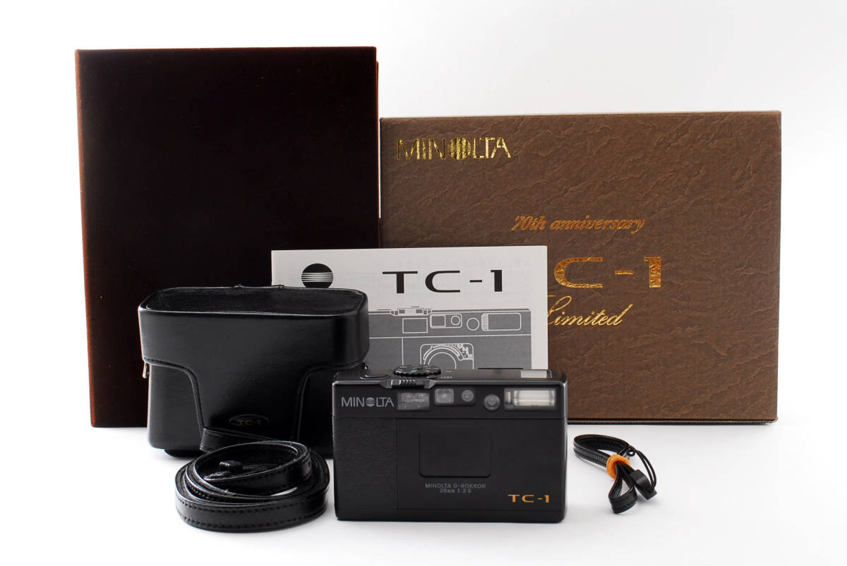 MINOLTA TC-1 70th Anniversary Limited 箱のみ MINOLTA TC-1 Limited