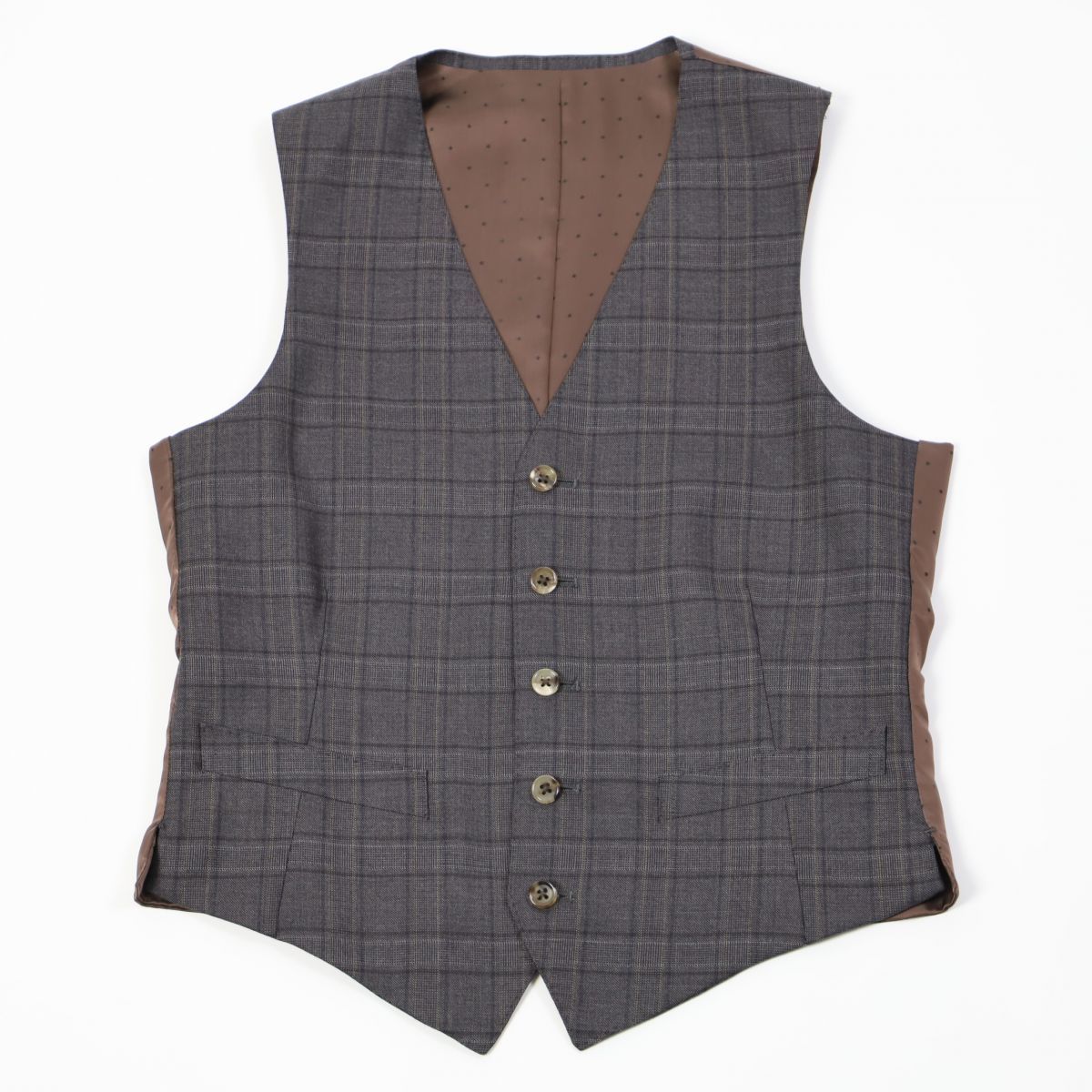 b363 新品 ONWARD x 仏 DORMEUIL オンワード樫山 ドーメル グレン