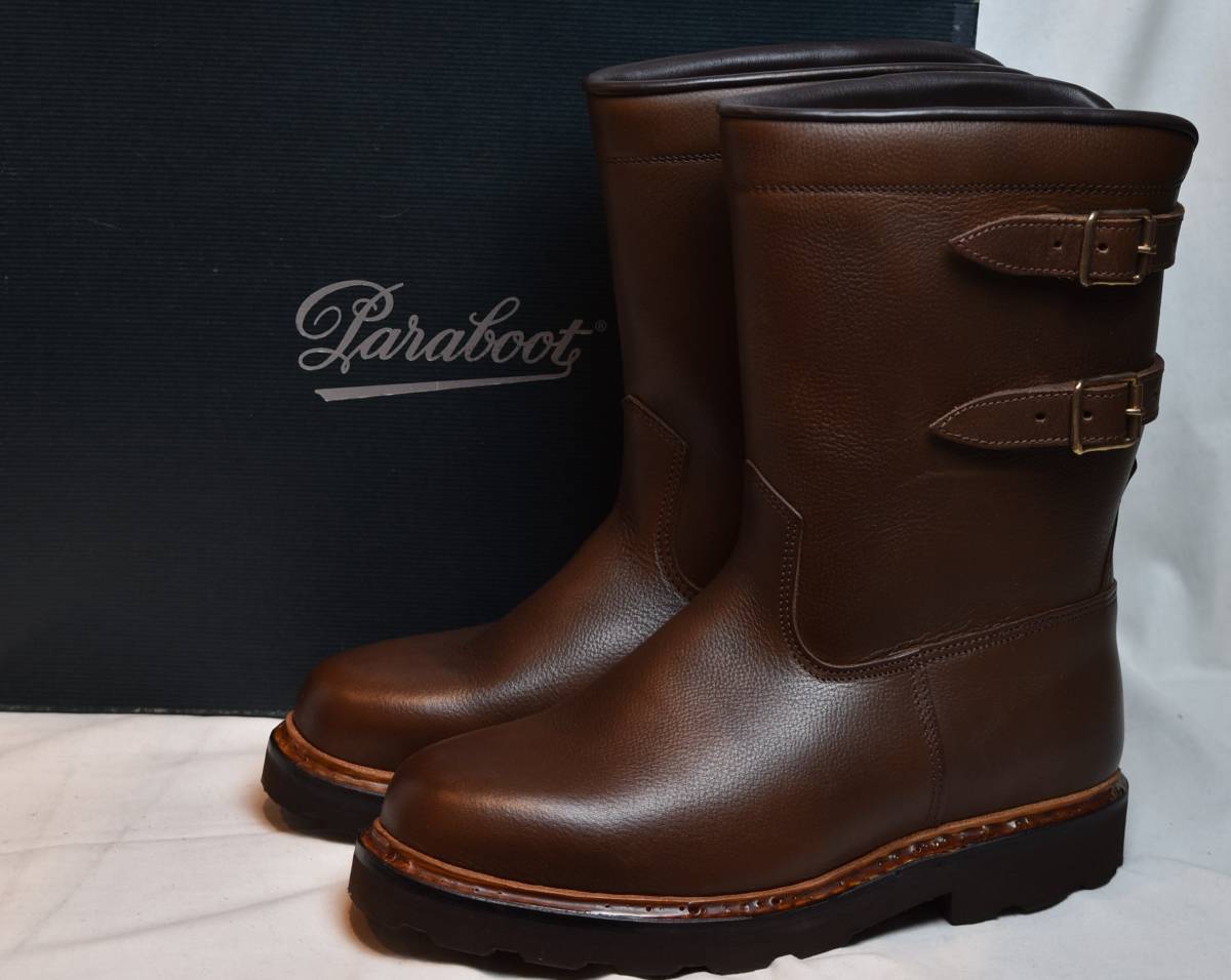 パラブーツ paraboot 　SANGLIA サングリア防寒ブーツ　MARRON　747901-39　24.5-25cm相当　 フランス製　新品未使用品