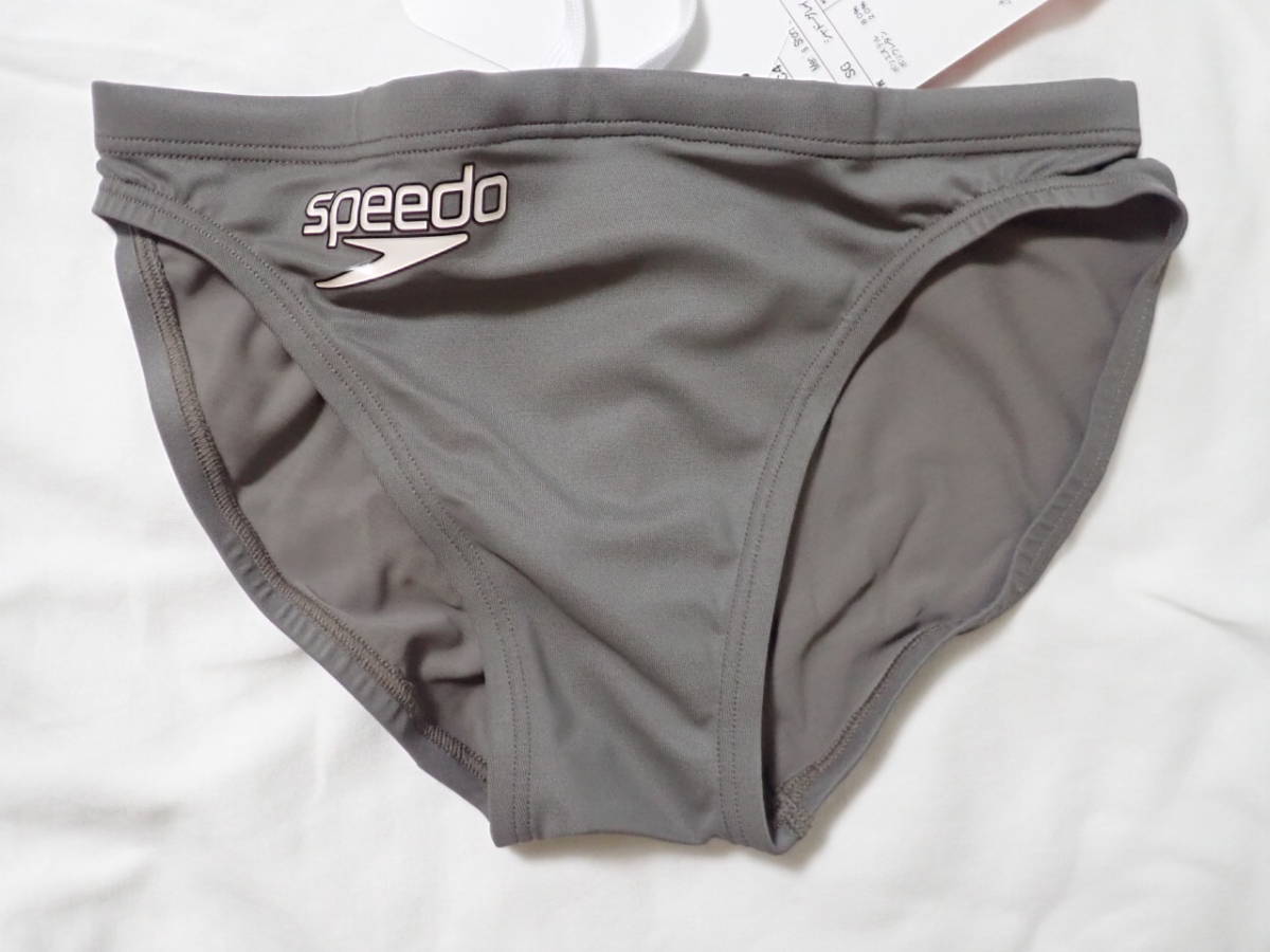 HOT，豊富な speedo (Goldwin製) 競泳 水着 Lサイズ Vパン 競パン グレー
