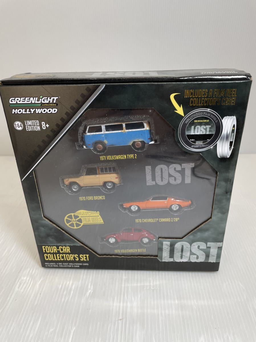 品質保証，新作 コレクター放出 グリーンライト FOUR-CAR COLLECTOR'S SET 1/64 LIMITED EDITION ロスト ４台セット ミニカー GREENLIGHT(乗用車)｜売買されたオークション情報、yahooの商品情報をアーカイブ公開 - オーク 乗用車