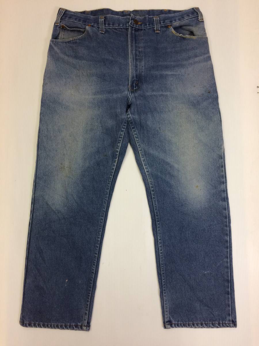 70s JC PENNY JCペニー デニムパンツ TALON 裾チェーンステッチ W38 60s