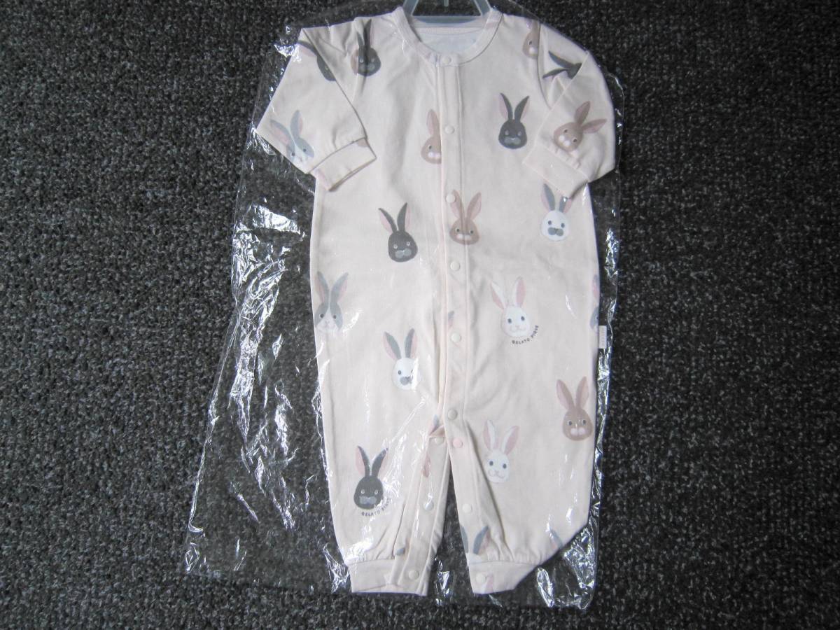 ジェラートピケ 新生児服 50 70センチ うさぎ 薄いピンク 出産祝い 送料198円 60 64cm 以下 売買されたオークション情報 Yahooの商品情報をアーカイブ公開 オークファン Aucfan Com