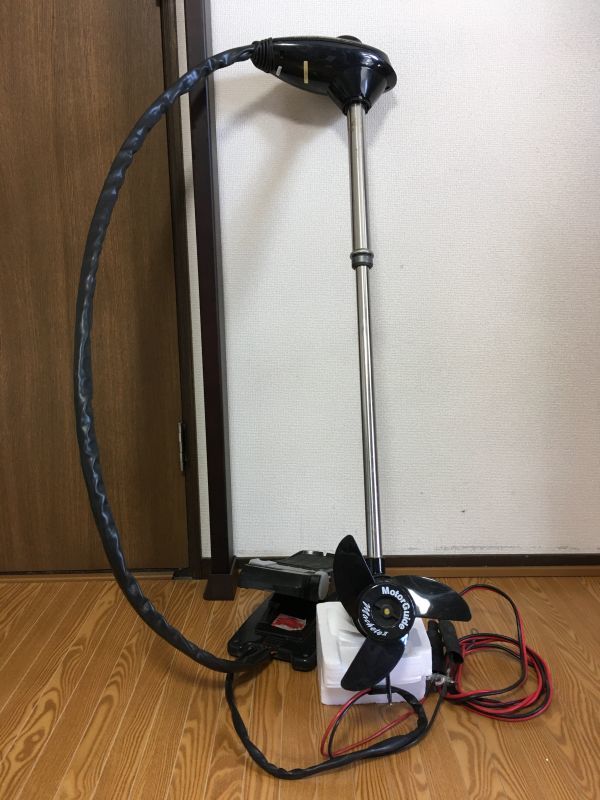 モーターガイド メルカリ エナジー54 シャフトカット32インチ 12V 無 