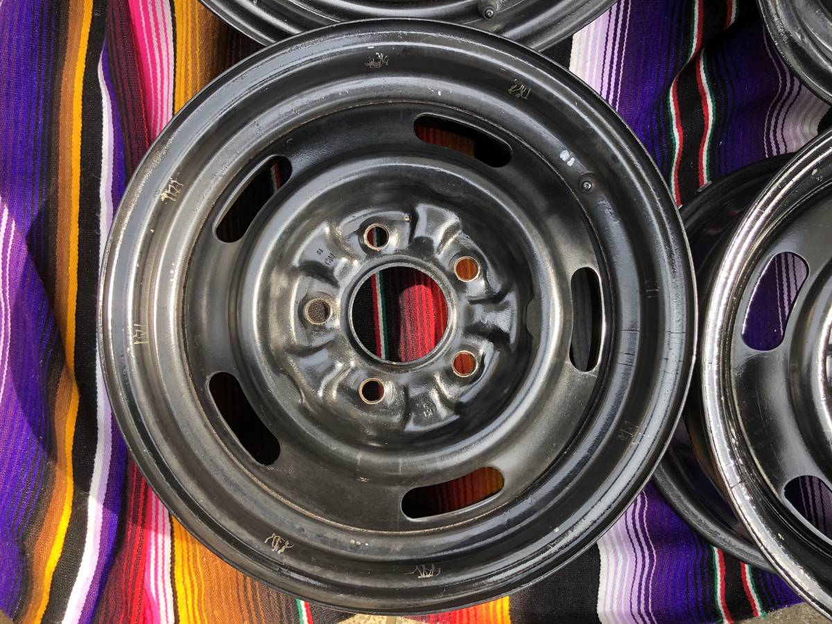 GM 純正ホイール シボレー カマロ ノバ シェベル 14インチ 6JJ 4本 