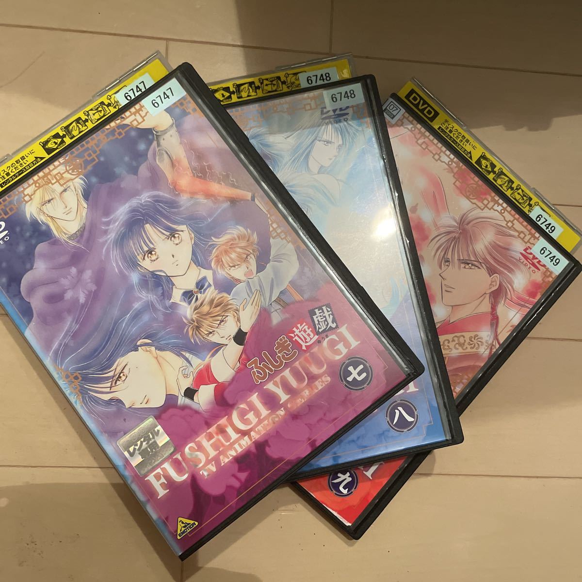 DVD 全巻セット レンタル落ち ふしぎ遊戯
