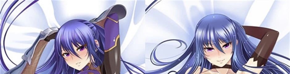 対魔忍ユキカゼ 対魔忍アサギ 秋山凛子 八津紫 白ビキニ 戦闘服 抱き枕 
