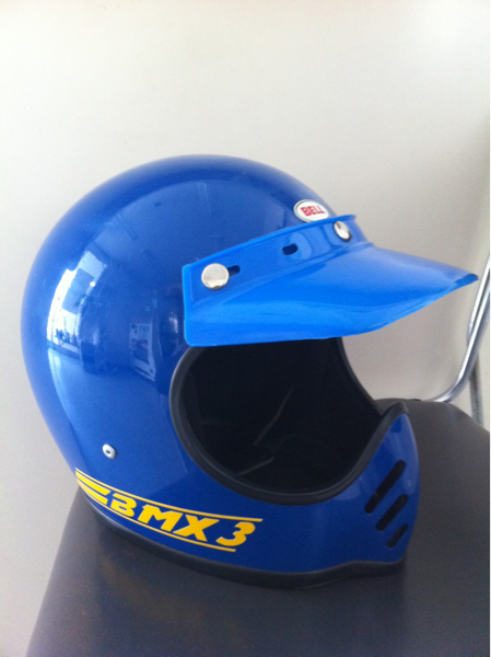ベルビンテージヘルメット！BELL BMX3！BUCO モトスター70ハーレ(M