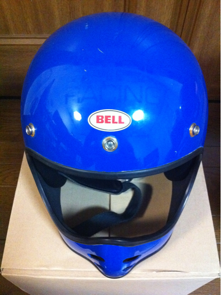 【希少】BELL BMX3 ヴィンテージ フルフェイス 　観賞用 ベルビンテージヘルメット！BELL BMX3！BUCO モトスター70ハーレ(M