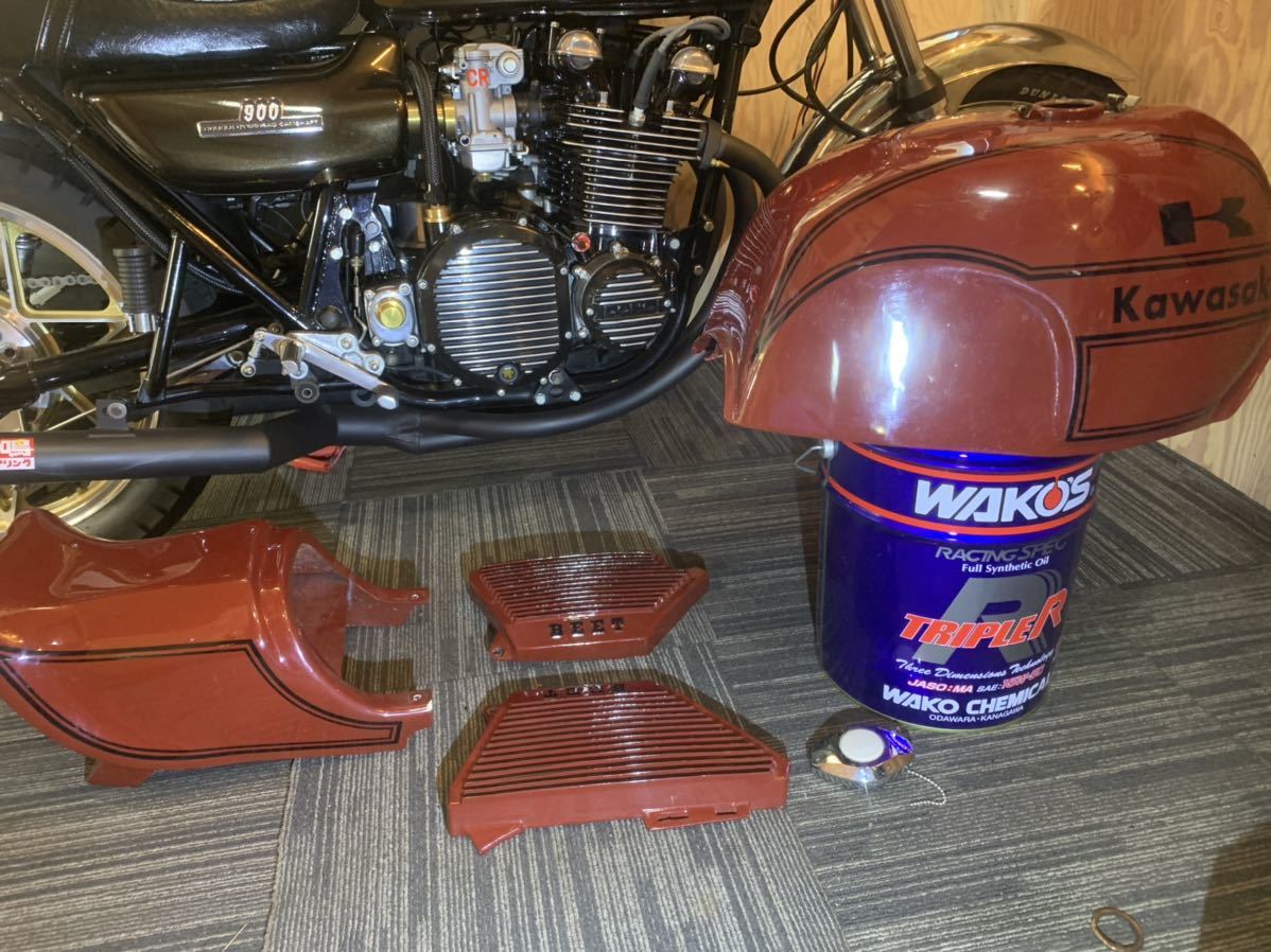 Kawasaki Z1 Z2 KZ サンワテール用加工シートセット サンワテール z1