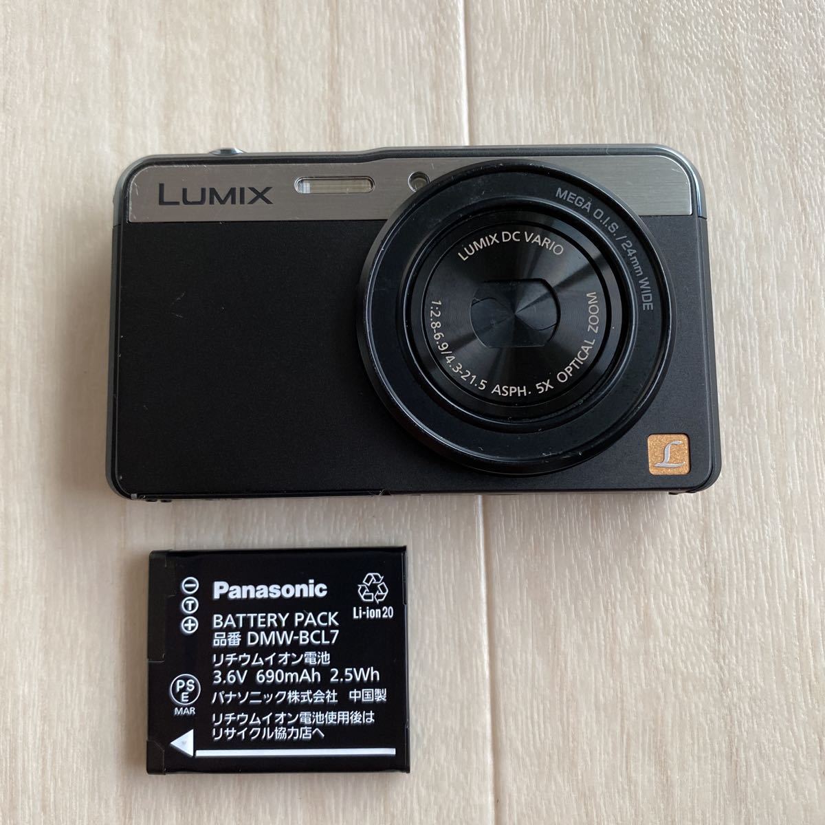 □□Panasonic LUMIX XS3 ブラック 中古□□ Panasonic LUMIX XS3 &amp