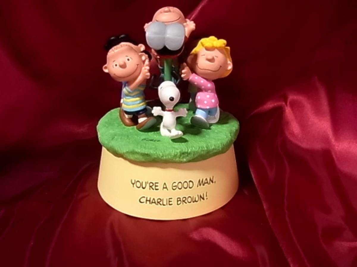  スヌーピー とっても可愛い ピーナツギャング オールスター &rdquo;A JOYFUL SONG&rdquo; 米Hallmark社製 オルゴール 2001 チャーリー胴上げ(ピーナッツ、スヌーピー)｜売買されたオークション情報、yah ピーナッツ、スヌーピー