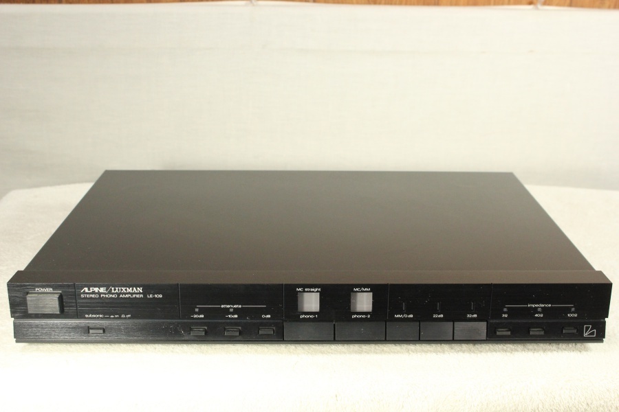 アルパイン ラックスマン LUXMAN ALPINE⁄LUXMANプリメインアンプLV-105