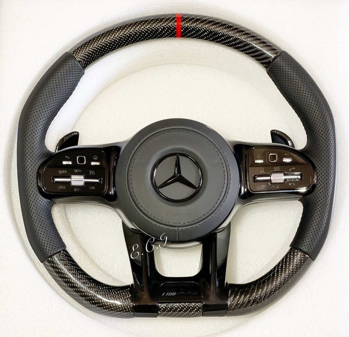 2022 純正品　新型 ベンツ W463 加工済み　2013-2018 G63 G550 G350 C63 CLS63 E63 GLE63 GLS63 S63ステアリング　セット　バンドリング