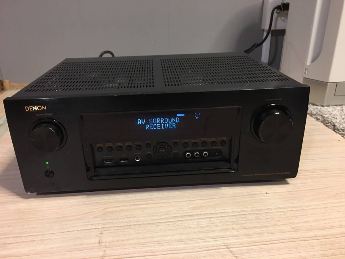 ☆DENON デノン AVアンプ 7.2ch サラウンドアンプ AVR-X4000☆ジャンク