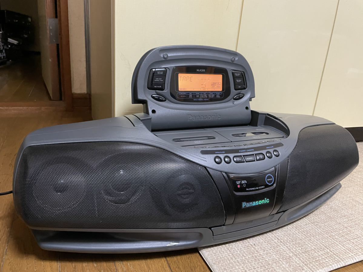パナソニック Panasonic ポータブルステレオCDシステム RX-DT75 パナソニック Panasonic ポータブルステレオCDシステム RX-DT75