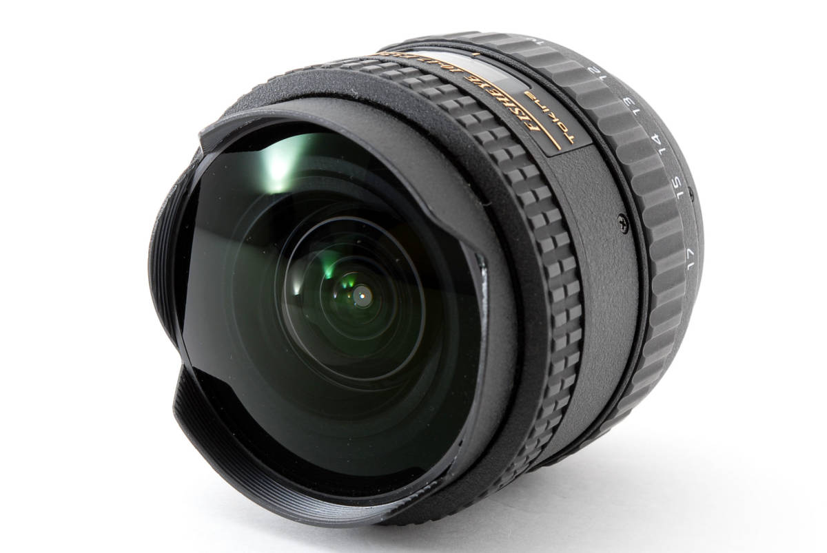 ★極上美品★　Tokina 魚眼ズームレンズ AT-X 107 DX Fisheye 10-17mm F3.5-4.5 ニコン用