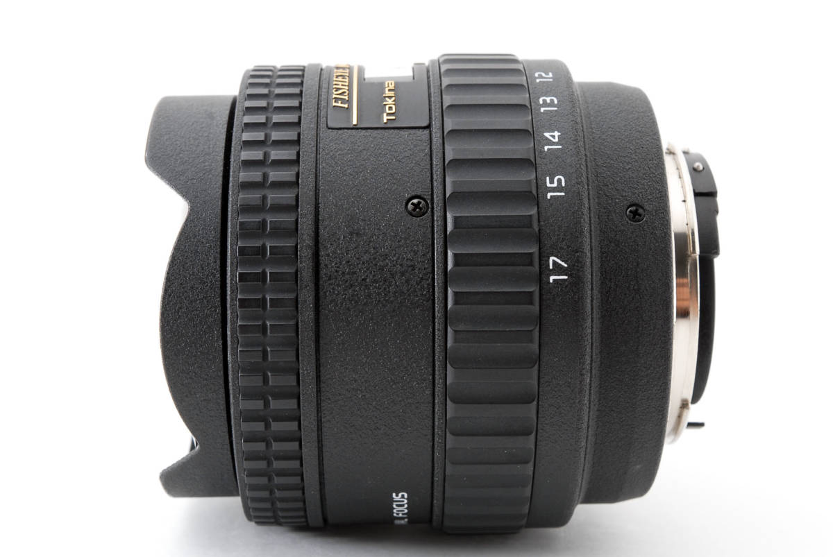 ★極上美品★　Tokina 魚眼ズームレンズ AT-X 107 DX Fisheye 10-17mm F3.5-4.5 ニコン用