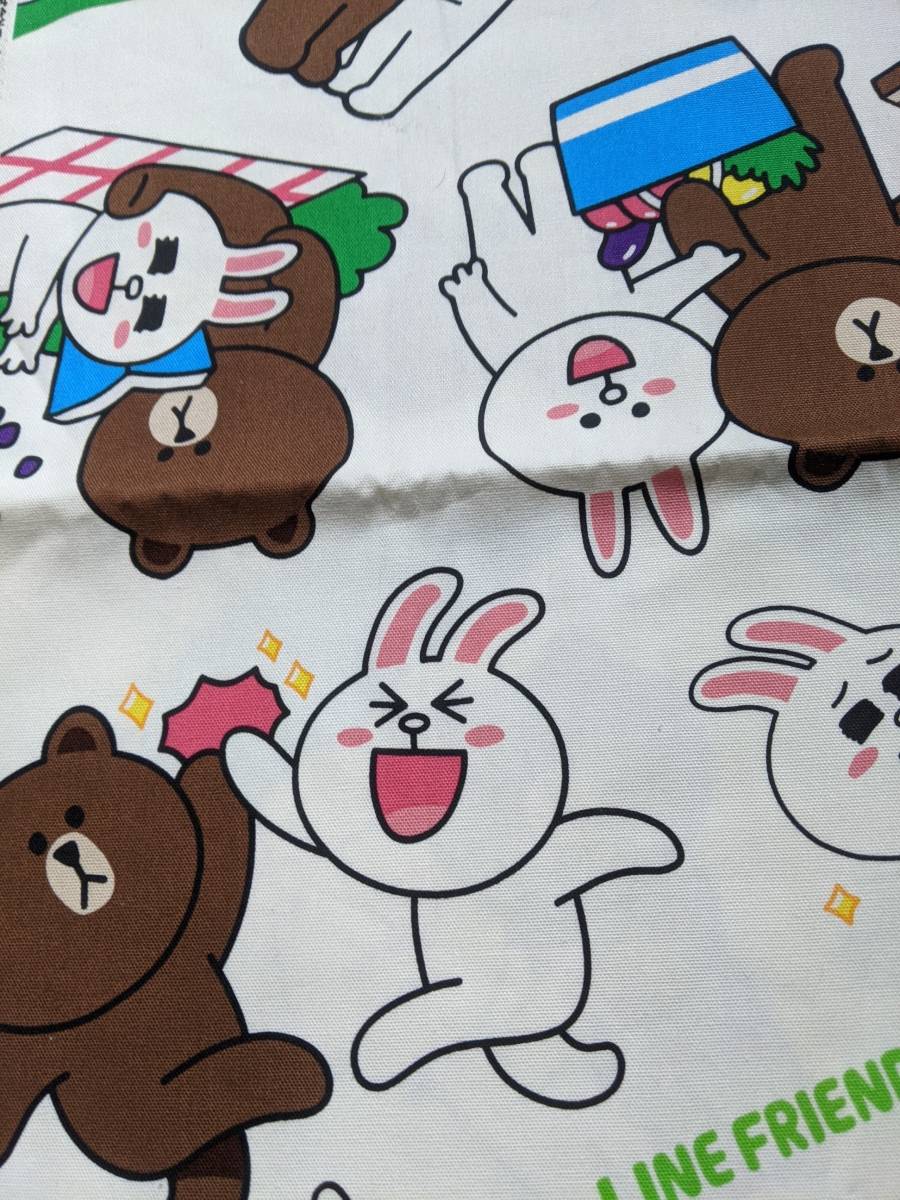 ハギレ ラインフレンズ ブラウン コニー 仲良し ラブラブ アイボリー Kokka 布幅約110cm 50cm プリント生地 売買されたオークション情報 Yahooの商品情報をアーカイブ公開 オークファン Aucfan Com