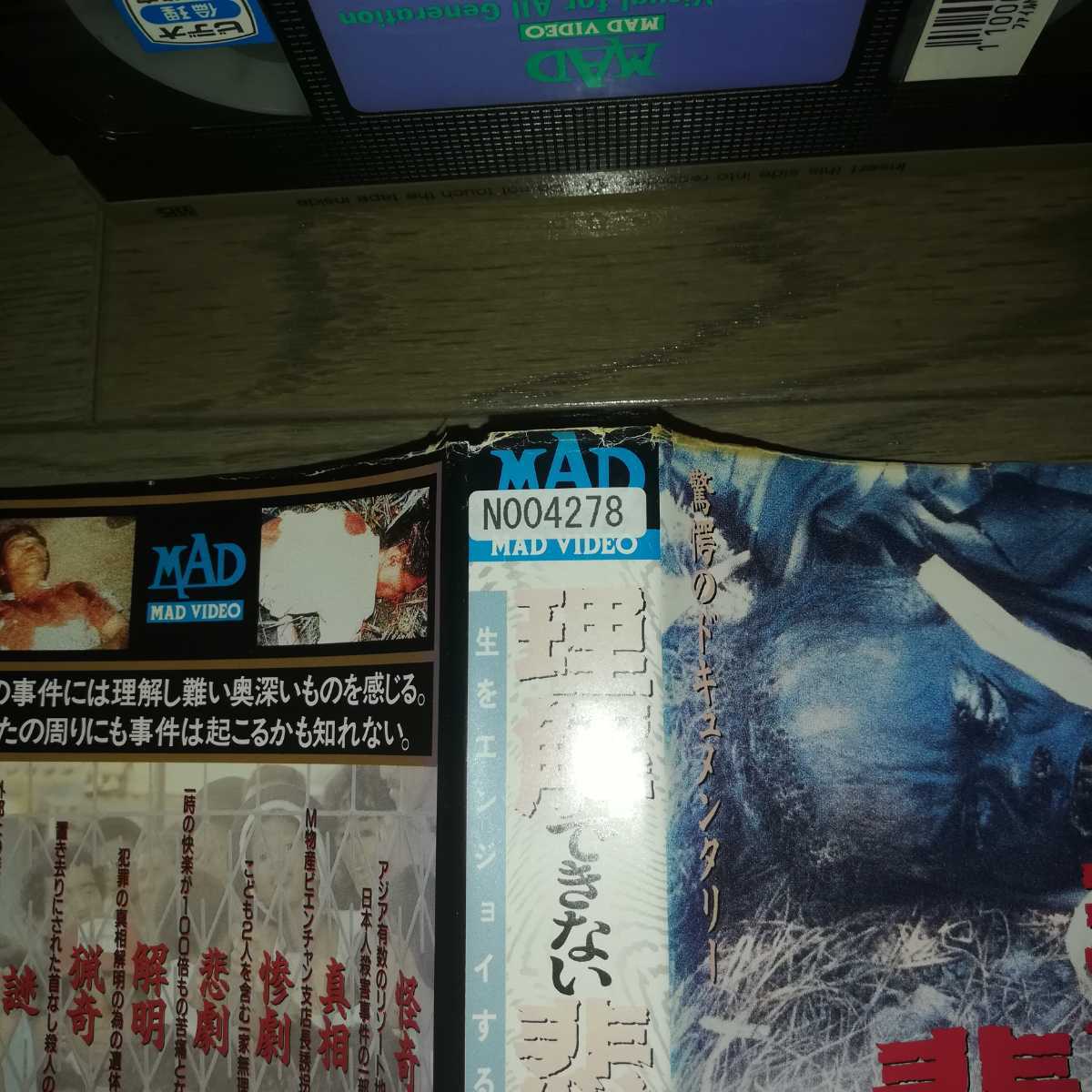 ビデオ『理解できない悲惨な事件』デスファイル
