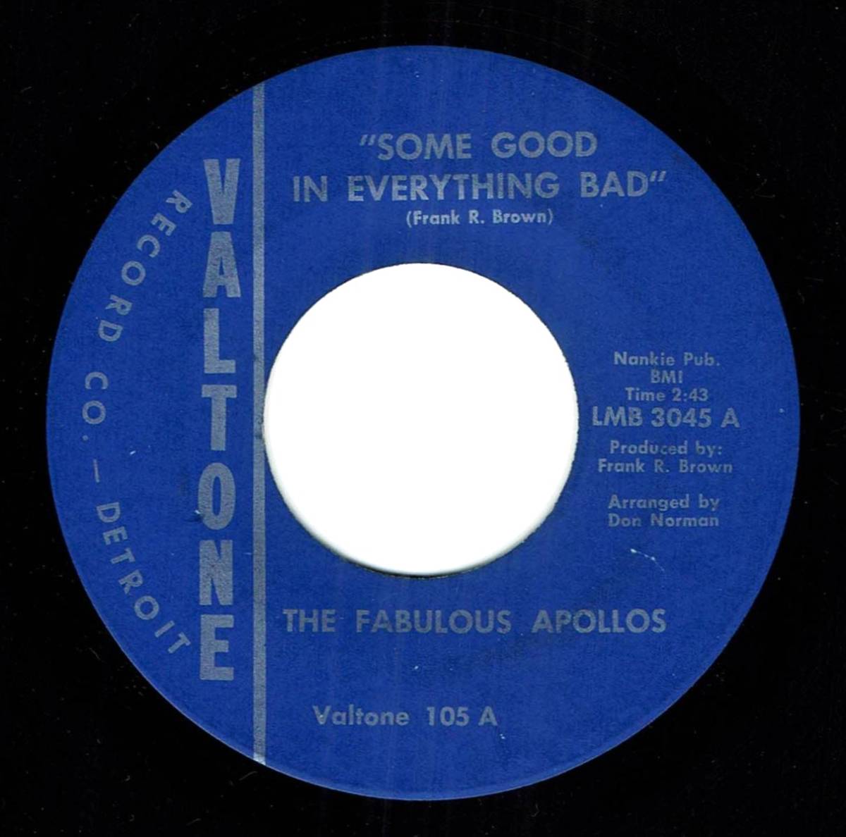 SALE，定番人気 The Fabulous Apollos / Some Good In Everything Bad Valtone(R&B、ソウル)｜売買されたオークション情報、yahooの商品情報をアーカイブ公開 - オークファン Ru0026B、ソウル