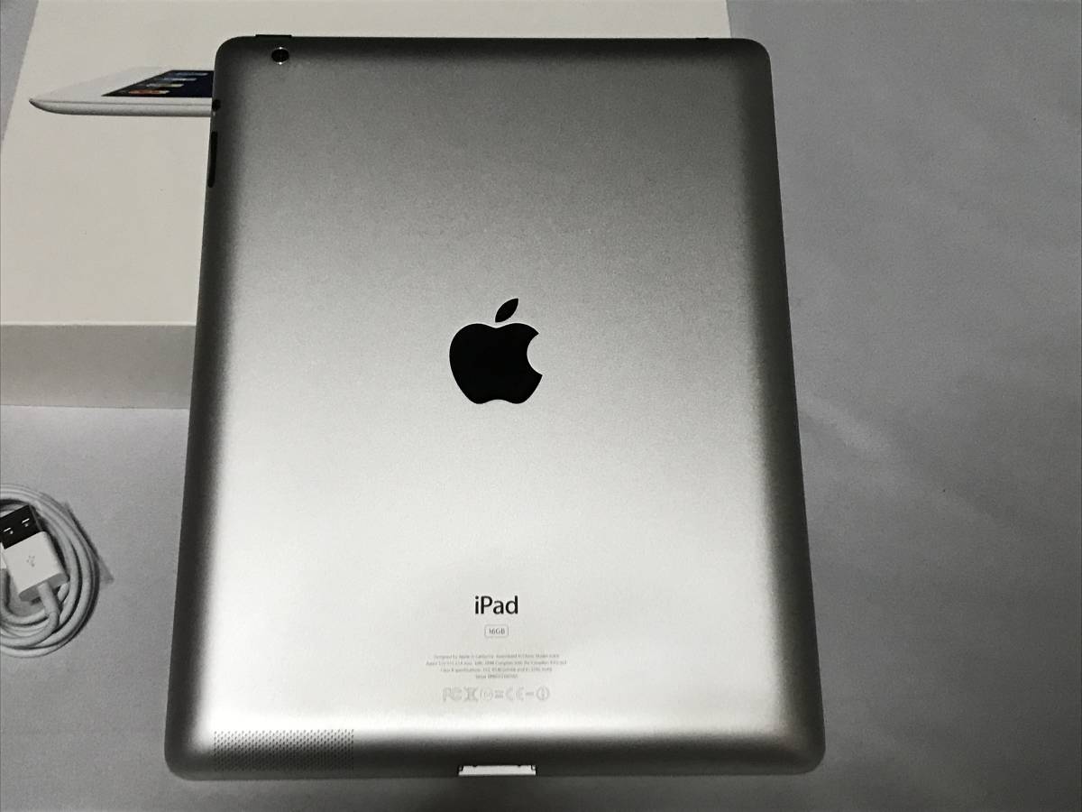 【美品】iPad 第3世代 Wi-Fiモデル,16GB,ホワイト,MD328J/A,Apple,アップル_8