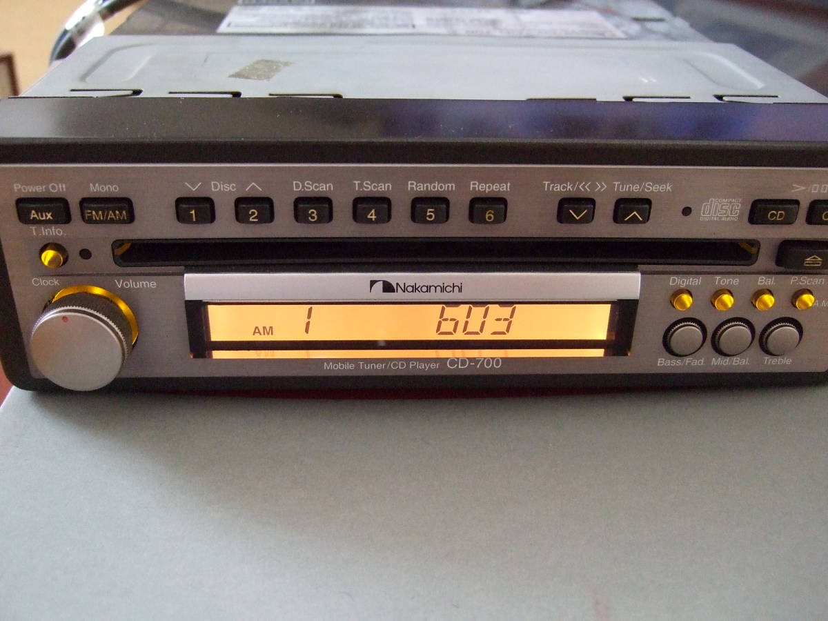 nakamichi ナカミチ CD-700 ジャンク品 Nakamichi - ナカミチ cd700(CD 