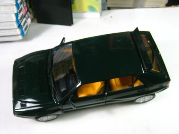 ミニカー●京商 1/18●ランチア・デルタ HF インテグラーレ●ダークグリーン