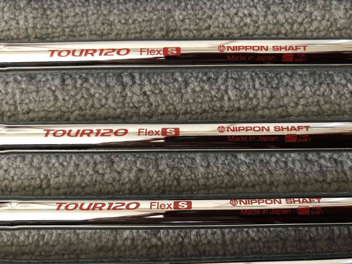 ♪N.S.PRO モーダス3 ツアー120 Flex-S ５-P＋ウェッジ2本_3