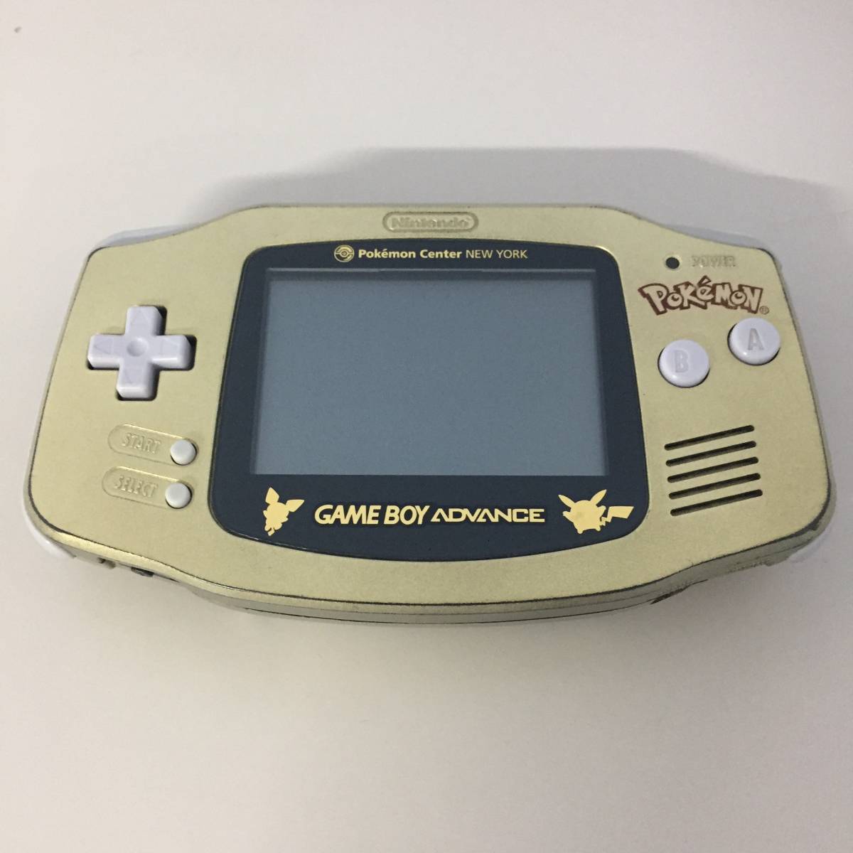 ●動作確認済み ゲームボーイアドバンス ポケモンセンター限定 ニューヨーク・バージョン AGB-001 GAMEBOY ADVANCE POKEMON　【21/0831/01