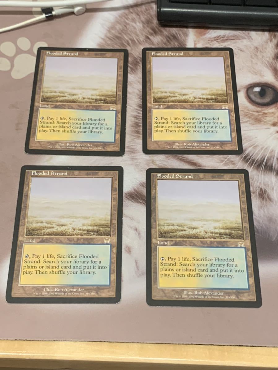 溢れかえる岸辺 オンスロート版 英語4枚 MTG 溢れかえる岸辺 英語版