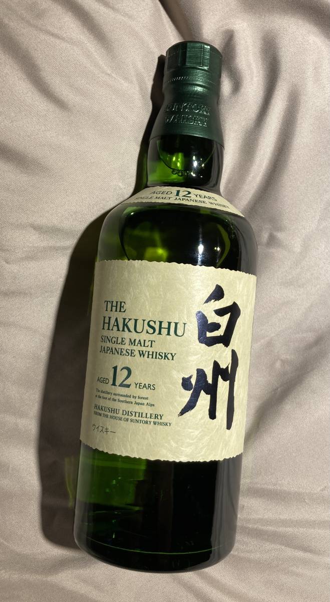 サントリー 白州 12年 未開封 シングルモルト ウイスキー 700ml 未開封