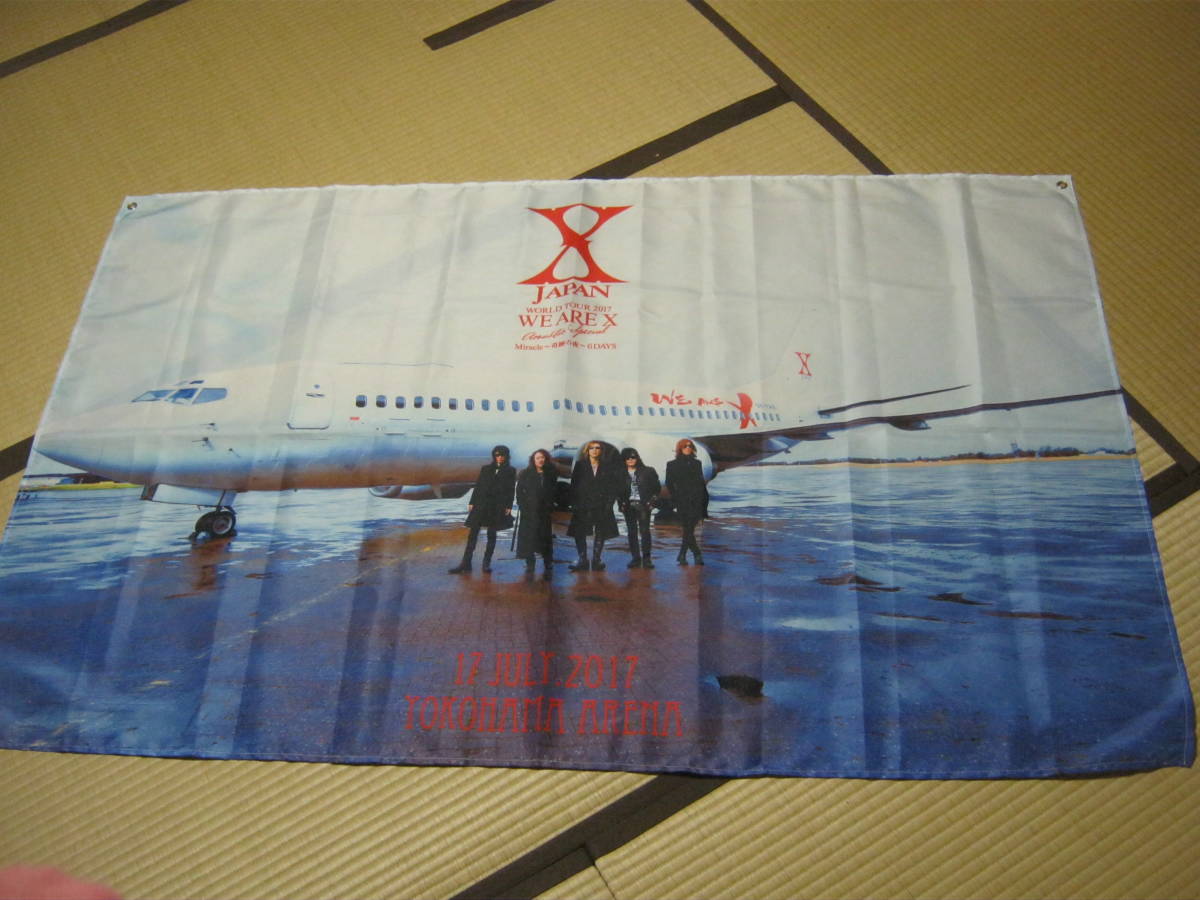 X JAPAN エックス / WORLD TOUR 2017 WE ARE X acoustic special 旗