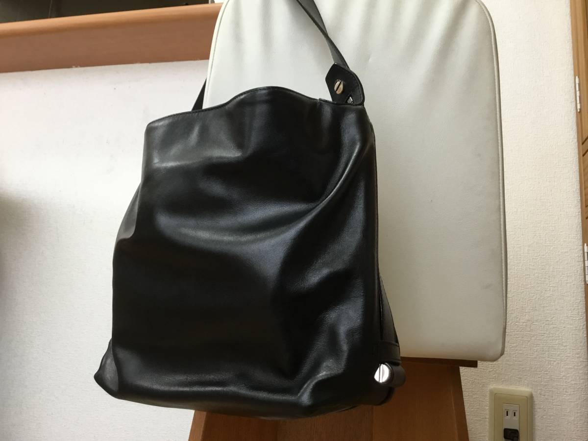 BALLY バリー メンズ レザー トート バッグ B5 収納 黒 ブラック 正規