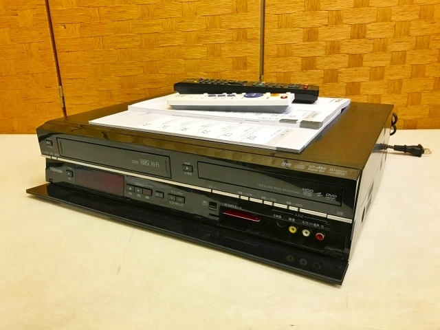 東芝 | D-VDR9K TOSHIBA VTR一体型DVDレコーダー 現状販売品 プレス