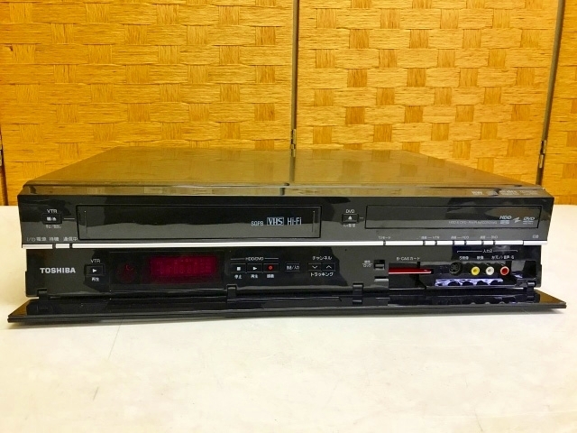 東芝 | D-VDR9K TOSHIBA VTR一体型DVDレコーダー 現状販売品 プレス