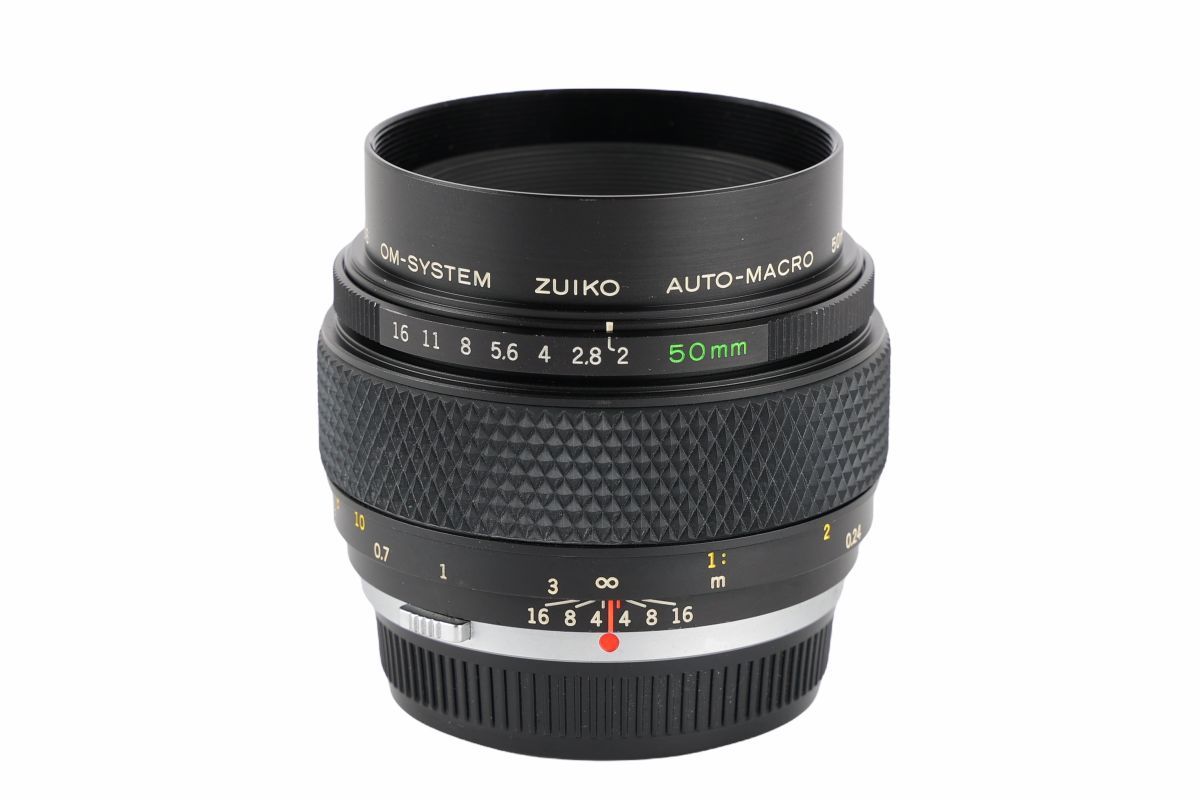 Zuiko 50mm Olympus Auto-Macro f⁄3.5 OM OM-System Macro Lens - MC 